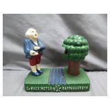 Cast Iron Mechanical Bank: George Washington