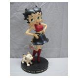 Betty Boop Figurine With Pudgy and Glitter Accents