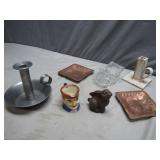 Eclectic Set of Decorative Tabletop Items