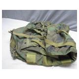 Military-Style Camo Duffel Backpack
