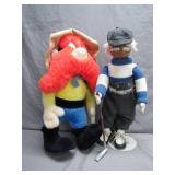 Yosemite Sam Plush and Handmade Golfer Doll