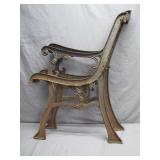 Ornate Cast Iron Bench Ends