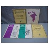 Vintage Piano Music Books