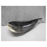 Polished Horn Scoop or Vessel