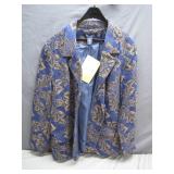 Denim & Co. Floral Jacket, Size XL