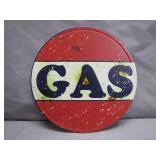 Retro Style GAS Metal Sign