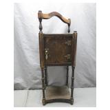 Rustic Wooden Humidor With Handle