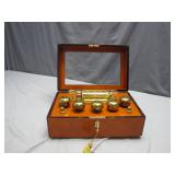 Gold Label Concertina Music Box with Key