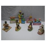 Hand-Painted Figurines