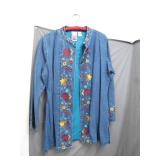 Anthony's Large Embroidered Denim Jacket