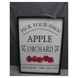 Double-Sided Sign With Rustic Charm