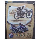 1995 Vintage Motorcycle Days Poster