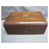 Vintage Ink Writing Set With Wooden Box