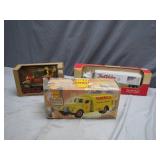 Die-Cast Coca-Cola, Shell, and True Value Vehicles