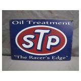 Retro Style STP Racer's Edge Tin Sign