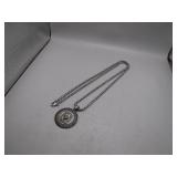 Lion Silver Pendant With Chain