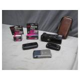 Camera with Film and Cell Phones