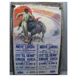 Bullfight Poster from Nuevo Laredo, 1992