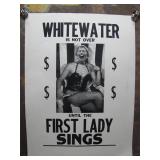 Whitewater 'First Lady Sings' Poster