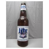 Miller Lite Bottle-Shaped Bar Sign Display