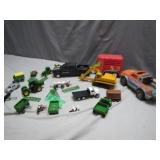 Toy Farm and Construction Vehicles