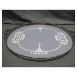 Antique German Porcelain Villeroy & Boch Tray