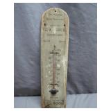 Antique Wooden Thermometer by Taylor