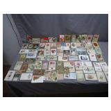 78 Holiday Postcards: 1920s-30s w/Postmarks