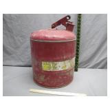 Large Metal Safety Container With Handle