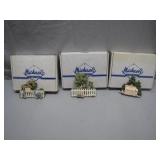 Michael's Limited Fence Figurine Trio