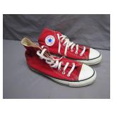 Red Converse All Star High-Top Sneakers