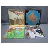 Four Vinyl Records