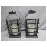 Decorative Lantern-Style Candle Holders