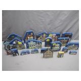 Cat's Meow Christmas-Themed Village Set