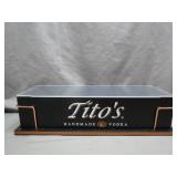 Tito's Handmade Vodka Bar Caddy Display