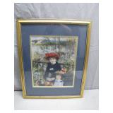 Framed Print of Renoir's 'Two Sisters'