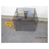 Wire Crab Trap with Attached Line