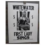 Whitewater Scandal Satirical Poster