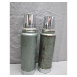 Midcentury Aladdin Vacuum Bottles Pair