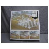 95-Piece 3-in-1 Glass Game Set