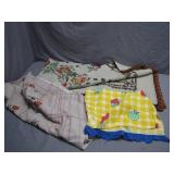 A Trio of Decorative Table Cloths