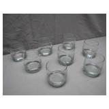 8 Jim Beam Whiskey Tumblers
