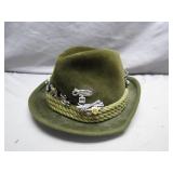 Traditional Austrian Green Hat by Habsig