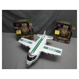 Minecraft Movie Set With Hess Plane