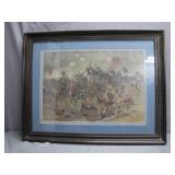 Framed Battle of Spotsylvania Print