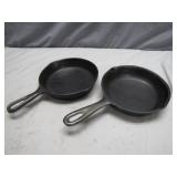 Cast Iron Skillets with Pour Spouts