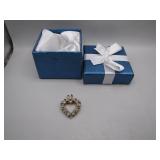 10kt Gold Marked Heart Pendant