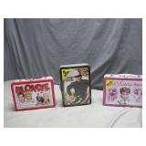Unopened Tin Lunchboxes with DVDs