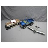 Die-Cast Models: Plane, Car, Truck