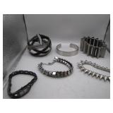 Punk-Themed Bracelets Collection